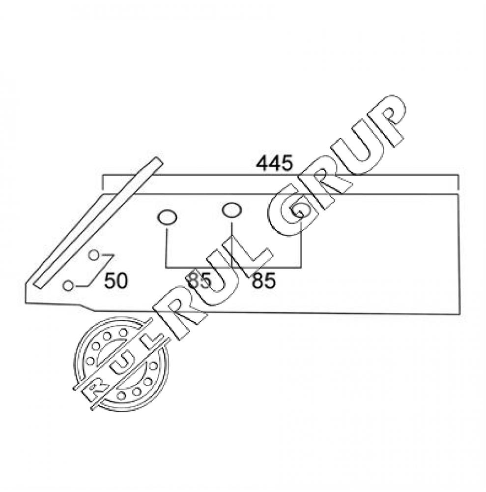 BRAZDAR DREAPTA FROST 50614